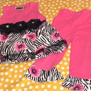 2 pc Capri set Vintage Couture